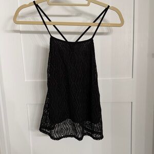 Hurley Black Lace Tank Top
